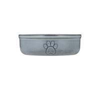 Mason Cash Gamelle Reactive Paw pour Chien de Taille Moyenne, 15 cm de diamètre, capacité de 500 ML, idéale pour Les Chiens de Taille Moyenne, en grès Durable, Passe au Lave-Vaisselle et au