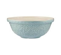 Mason Cash Home to Roost Bol à mélanger 26 cm | Bol en faïence de 2,7 L avec motif poule et coq en relief - Idéal pour mélanger la pâte, la pâtisserie, les gâteaux et les biscuits | Passe au