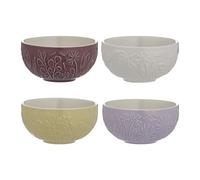 Mason Cash In The Meadow Lot de 4 mini bols Rose/jaune