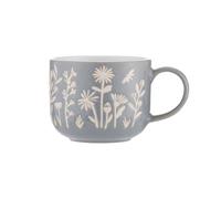 Mason Cash, in The Meadow Lot de 4 tasses en grès bleu marguerite 400 ml Design réactif et résistant à la cire Passe au micro-ondes et au lave-vaisselle