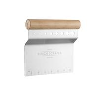 Mason Cash innovante de Cuisine 4 en 1 Bench Grattoir, Acier Inoxydable, Argent, 15 x 15 x 2.5 cm