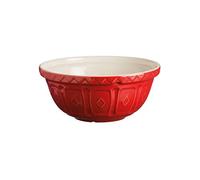 Mason Cash Bol à mélanger Mélange de Couleurs S24 en faïence 24 cm résistante aux impacts Rouge