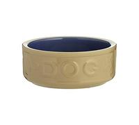 Mason Cash Original Cane/blue Lettered Dog Bowl, 180mm