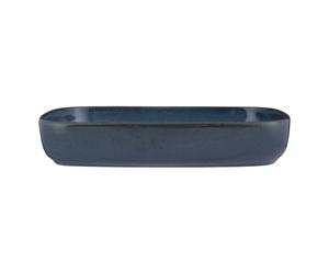 Mason Cash Plat à four rectangulaire bleu réactif 31 cm | 2 litres en grès avec finition émaillée unique - Idéal pour lasagnes, rôtis, légumes et miettes | Passe au lave-vaisselle et au micro-ondes