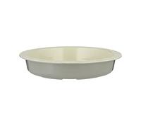Mason Cash Plat à tarte innovant de 29 cm | Grès gris et crème avec bord d'ancrage à pâtisserie et base ondulée | Répartition homogène de la chaleur, démoulage facile de la pâtisserie, passe au four