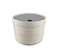 Mason Cash Râpe-pot de conservation pour l’ail en céramique avec aérations Blanc/gris