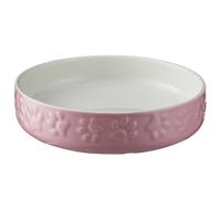 Mason Cash: Soucoupe en céramique pour Chat, Passe au Micro-Ondes, au Lave-Vaisselle, Alimentation et hydratation des Repas Rose 13,2 cm 200 ML