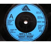 Mason, Harvey - Mason, Harvey How's It Feel 7" Arista ARIST399 EX 1981 there is 2mm drill hole in label rim