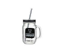 Mason Jar 45cl en verre Dites Le Avec Des Mots MO1211