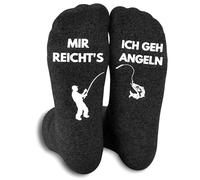 Mason Life Cadeau de pêche, cadeaux de pêche pour hommes, cadeau de fête des pères, cadeau pour pêcheur, accessoires de pêche, chaussettes drôles pour hommes, 43 à 46 ans, cadeau d'anniversaire pour