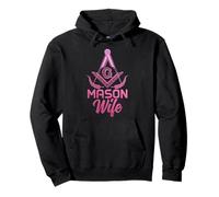 Mason Wife Franc-Maçon Symbole Maçonnique Shriner Sweat à Capuche