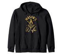 Mason Wife Franc-Maçon Symbole Maçonnique Shriner Sweat à Capuche