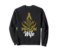 Mason Wife Franc-Maçon Symbole Maçonnique Shriner Sweatshirt