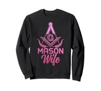 Mason Wife Franc-Maçon Symbole Maçonnique Shriner Sweatshirt