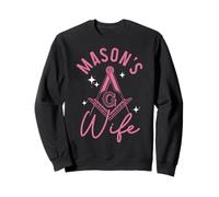 Mason Wife Franc-Maçon Symbole Maçonnique Shriner Sweatshirt