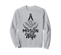 Mason Wife Franc-Maçon Symbole Maçonnique Shriner Sweatshirt