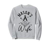 Mason Wife Franc-Maçon Symbole Maçonnique Shriner Sweatshirt