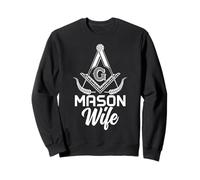 Mason Wife Franc-Maçon Symbole Maçonnique Shriner Sweatshirt