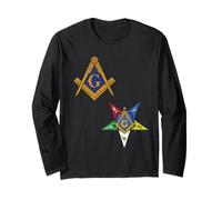 Mason Worthy Patron Split OES | Ordre maçonnique Eastern Star Manche Longue