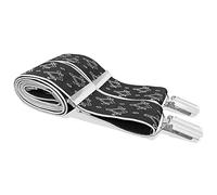 Masonic Bretelles de francs-maçons avec équerre et compas maçonniques Silver Logo