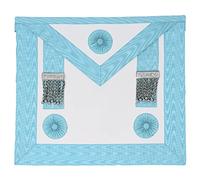 Masonic Craft Regalia Master Masons MM Tablier en cuir d'agneau
