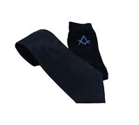 Masonic Ensemble chaussettes et cravate pour homme. - - 40/43 EU