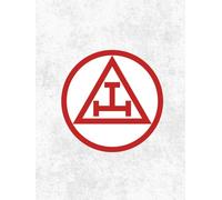 Masonic Notebook | Royal Arch Symbol - Sacred Wisdom & Inner Architecture | 8.25x11 in (Hardcover): 180 Lined Pages for Ritual Study, Esoteric Reflection & Personal Mastery - White Cover Edition