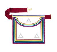 Masonic Royal Ark Mariner WCN/PCN Tablier - - Taille unique