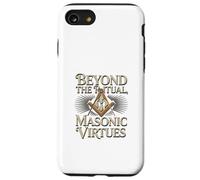 Masonic_Symbol avec Beyond The_Rituals, Masonic_Virtes S&C Coque pour iPhone SE (2020) / 7/8
