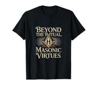 Masonic_Symbol avec Beyond The_Rituals, Masonic_Virtes S&C T-Shirt