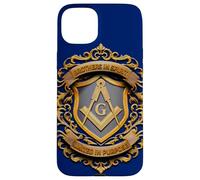 Masonic_Symbol avec Brothers in_Spirit, United in_Purpose Coque pour iPhone 15 Plus