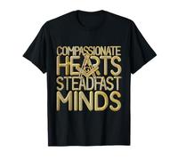 Masonic_Symbol Compassionate-and Stead_Fast-Minds T-Shirt