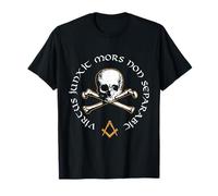 Masonic Virtus Junxit Mors Crâne Non Séparabit Os Maçons T-Shirt