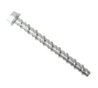 MASONMATE Lot de 100 boulons hexagonaux à béton M6 x 75 mm
