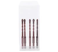 Masonry Drill Bit Set High Cobalt Professionnel pour brique en brique en verre Céramique Bois 6 mm 5pcs Hex