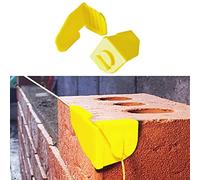 Masons Mate Lot de 2 supports d'angle pour ancrage de ligne de construction, en Bois