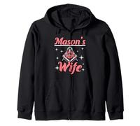 Mason's Wife Franc-maçon Franc-maçon Franc-maçonnerie Sweat à Capuche