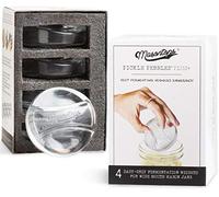 Masontops Pickle Pebble Poids de Fermentation en Verre Infini - Kit de Poids de saumurage - Bouche Large Pot de Fermentation Mason