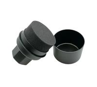 Masoog Brosse pour jantes de voiture - Applicateur de brillance des pneus pour pneus de véhicule - Kit de nettoyage avec protection contre la poussière, éponge de polissage et brosse pour l'entretien