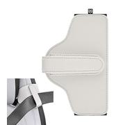 Masoog Maintaineur De Ceinture De Sécurité - Fixation pour Ceintures et Arrière | Limiteur de Bretelle en Simili Cuir, Accessoire Sécurité pour Conducteurs Adultes et Adolescents