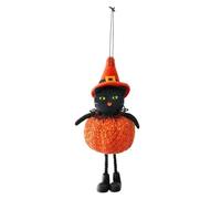 Masoog Ornements Sorcière Halloween | Pendentif Doré Fantôme - Décoration Fête Intérieur Patio Ferme Jardin Fenêtre Extérieur