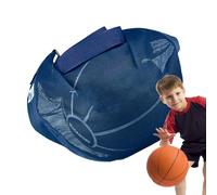 Masoog Sac de rangement de basket-ball, sangle de transport robuste en maille pour équipement lourd, sac de transport de volley-ball, pour basket-ball, volley-ball, baseball, équipement de natation