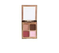 MASQMAI Glow Me Up Face Palette, Palette Maquillage avec Enlumineur, Contour et Blush, 4 teintes