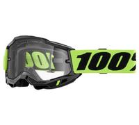 100% - Accuri 2 Enduro - Masque VTT homme Neon Yellow - Clear Cat 0