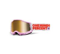 100 Percent Accuri 2 Hundreds, lunettes miroirs Blanc/Mauve/Orange Or Réfléchissant Blanc/Mauve/Orange Or Réfléchissant
