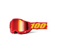 100% Masque Accuri 2 Cross – Lentille miroir rouge CAT3