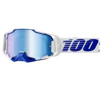 100% Masque cross Armega Verre miroir bleu CAT3