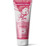 Masque 2 En 1 Après-Shampoing Brillance Intense Sans Silicone - Gloss Cherry - Cheveux Ternes En Manque D'éclat - 200 Ml
