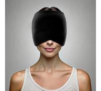 Masque 360° avec double couche de gel chaud/froid - colcoris noir [newgen medicals]