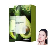 Masque à bulles nettoyant à l'avocat, masque à bulles nettoyant en profondeur, hydratant, dissolvant de points noirs, mousse rapide